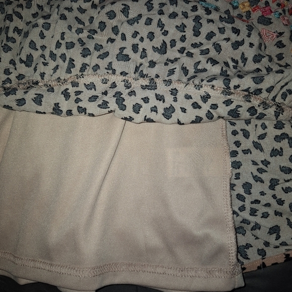 Savanna Jane Cheetah Print V-Neck Dress S Embroidered - Picture 9 of 10